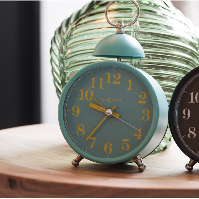 Red Barrel Studio® Single Bell Alarm Tabletop Clock & Reviews Wayfair